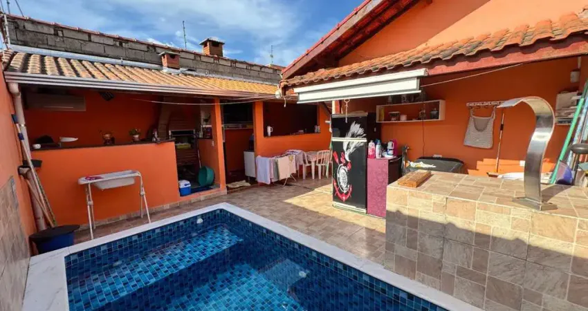 Casa para Venda em Itanhaém, Jamaica, 2 dormitórios, 1 suíte, 2 banheiros, 4 vagas