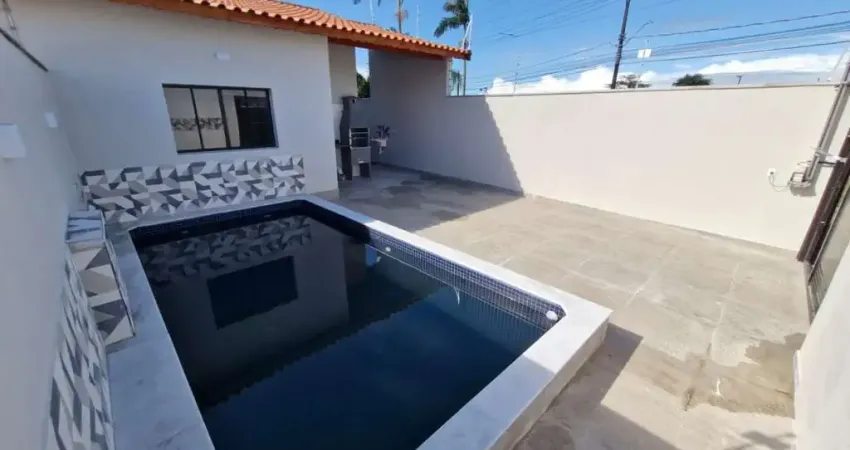 Casa para Venda em Itanhaém, Balneário Esther, 2 dormitórios, 1 suíte, 1 banheiro, 1 vaga