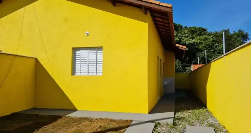 Casa para venda em itanhaém, jardim lindomar, 2 dormitórios, 1 banheiro, 1 vaga