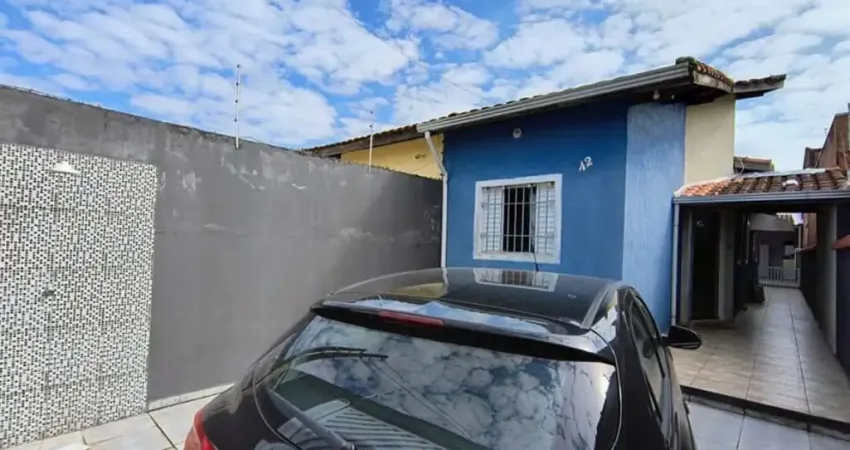 Casa para venda em itanhaém, bopiranga, 2 dormitórios, 1 suíte, 1 banheiro, 2 vagas