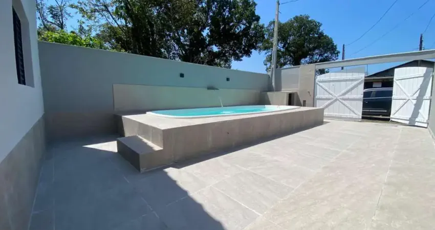 Casa para venda em mongaguá, florida mirim, 2 dormitórios, 1 suíte, 1 banheiro, 2 vagas