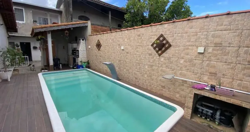 Casa para venda em itanhaém, américa, 2 dormitórios, 1 suíte, 1 banheiro, 4 vagas