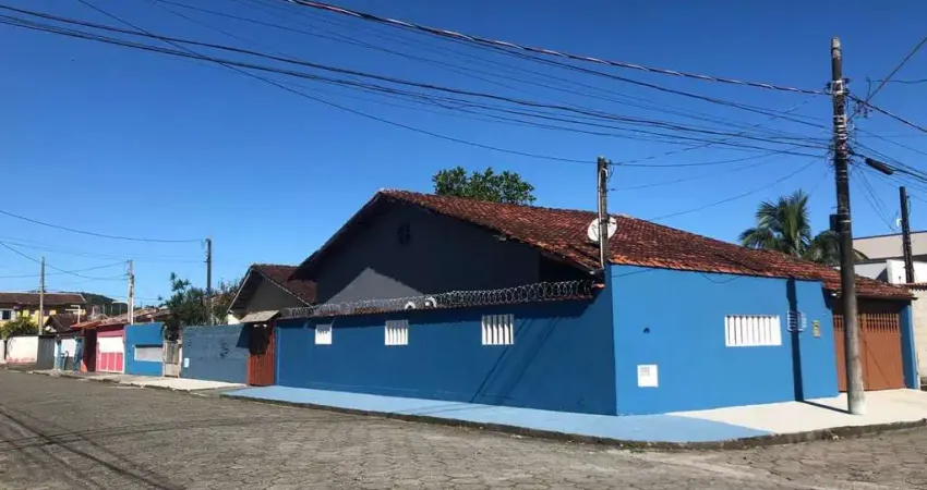 Casa para venda em itanhaém, belas artes, 3 dormitórios, 1 banheiro, 3 vagas
