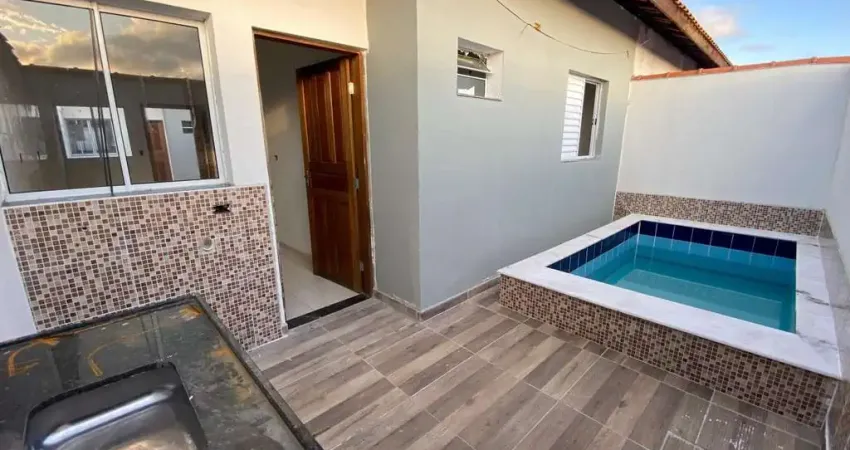 Casa em condomínio para venda em itanhaém, cibratel 2, 2 dormitórios, 1 suíte, 1 banheiro, 1 vaga