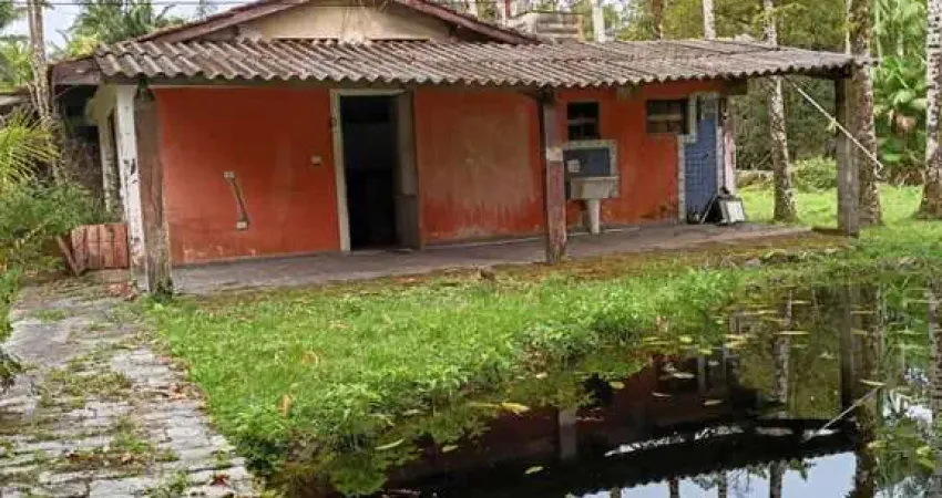 Sítio para venda em peruíbe, jardim san francisco, 2 dormitórios, 1 banheiro, 10 vagas
