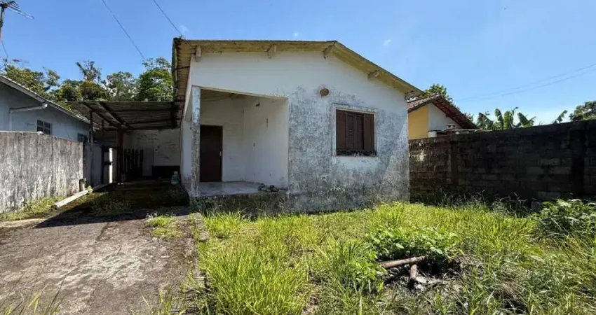 Casa para venda em itanhaém, umuarama, 1 dormitório, 1 banheiro, 2 vagas