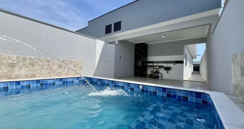 Casa para Venda em Mongaguá, Oceanópolis, 2 dormitórios, 1 suíte, 1 banheiro, 2 vagas