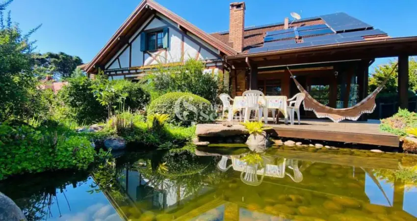 CASA ENXAIMEL ORIGINAL À VENDA EM NOVA PETRÓPOLIS/RS, Recanto do Sossego, Nova Petropolis - RS