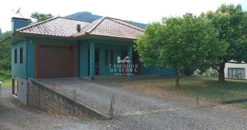Casa semi-mobiliada com 3 dormitórios à venda, bairro esperança - picada café/rs
