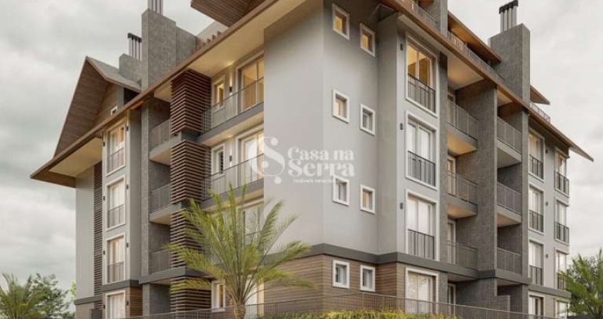 APARTAMENTO COM 2 SUÍTES E ÁREA EXTERNA À VENDA EM NOVA PETRÓPOLIS, Pousada da Neve, Nova Petropolis - RS