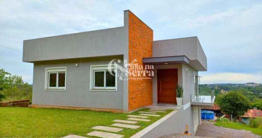 CASA COM 03 DORMITÓRIOS E LINDA VISTA EM NOVA PETRÓPOLIS
