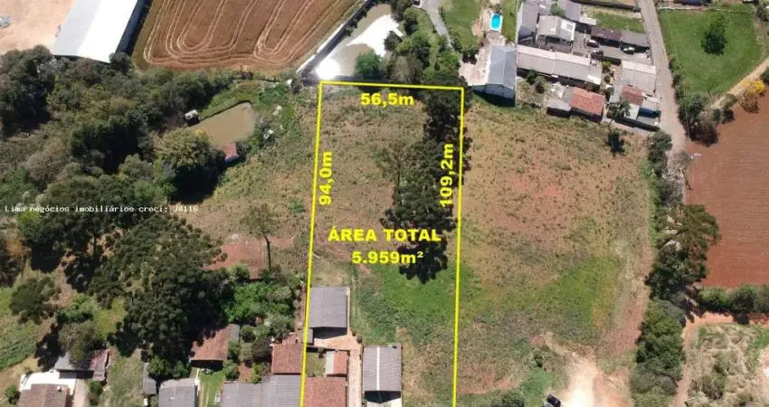 Terreno à venda na Rua Silvestre Jarek, 323, Sede, Campo Magro