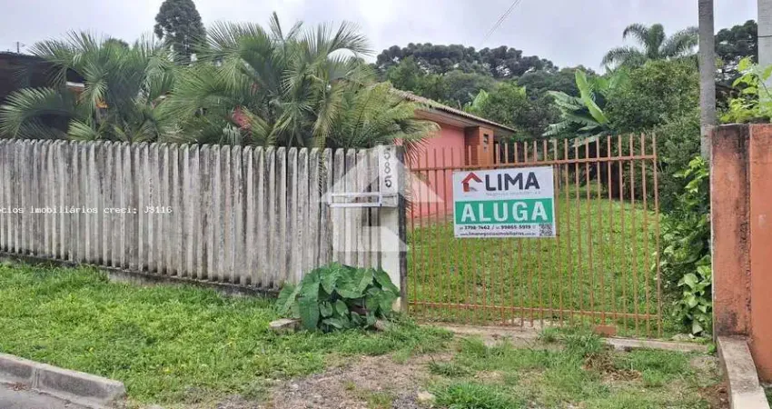 Casa para Locação em Campo Largo, Vila São Luiz, 3 dormitórios, 1 banheiro