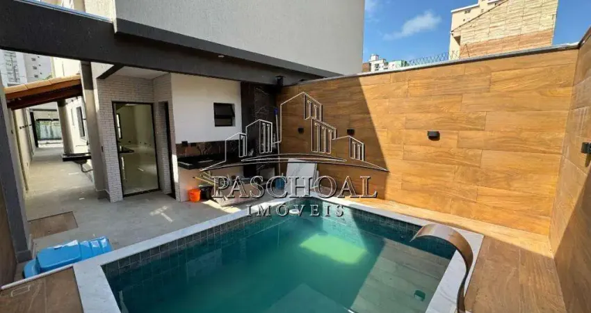 Casa com 3 quartos à venda na Rua Santa Rita de Cássia, 204, Balneário Maracanã, Praia Grande