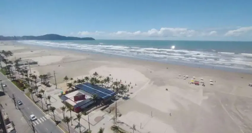 Apartamento 03 quartos, sendo 03 suítes, frente total para o mar, bairro avião em praia grande.