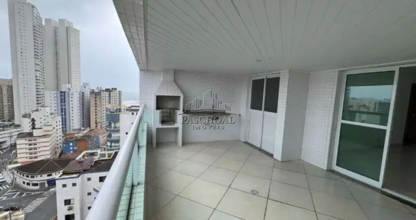 Apartamento 04 quartos sendo 03 suítes, 03 vagas de garagem, bairro guilhermina em praia grande.