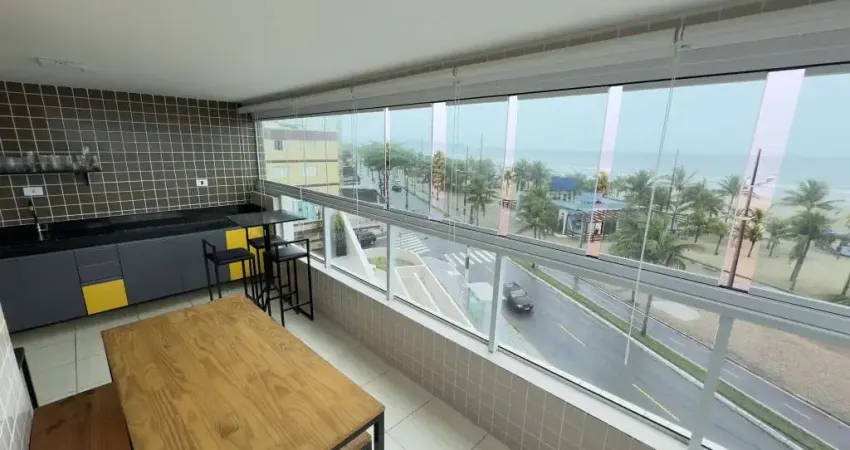 Apartamento frente ao mar – 3 dormitórios (1 suíte), 106 m², 2 vagas – Bairro Mirim (pertinho do novo shopping), Praia Grande/SP
