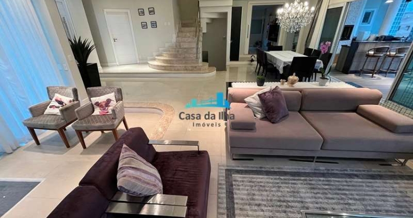 Casa em condomínio fechado com 5 quartos à venda no Cacupé, Florianópolis 