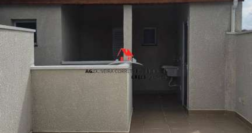 COBERTURA NOVA - PQ. ORATÓRIO- 2 QUARTOS- 45M² - R$ 366.000,00
