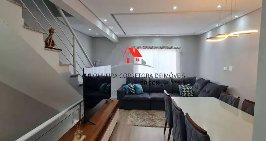 SOBRADO À VENDA - PQ. NOVO ORATÓRIO - 2 SUÍTES - 123m² - R$555.000,00
