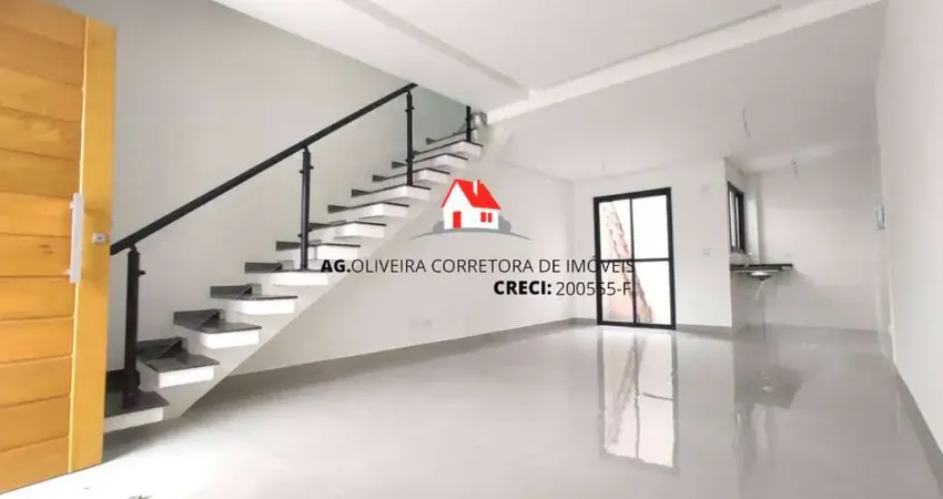 SOBRADO TRIPLEX PARA VENDA - VILA CURUÇÁ - 03 QUARTOS -130m²- R$720.000,00