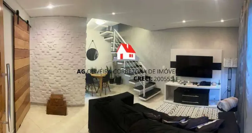 SOBRADO À VENDA - VILA CAMILOPOLIS- 3 QUARTOS - 123M² - R$595.000,00