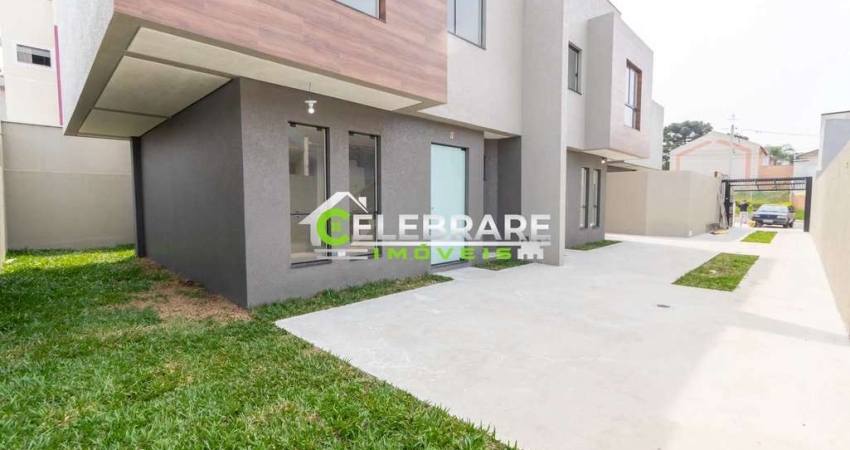 SOBRADO NOVO NO UBERABA! 03 QUARTOS,SUÍTE,TERRAÇO COM CHURRASQ.