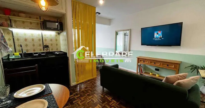 STUDIO MOBILIADO NO CENTRO DE CURITIBA! ÓTIMA LOCALIZAÇÃO