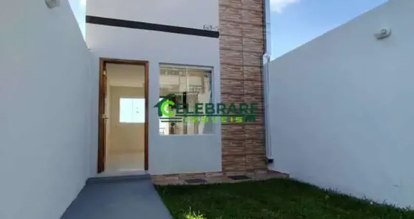 Sobrado novo pinheirinho!! 02 qtos,lavabo,churras,quintal