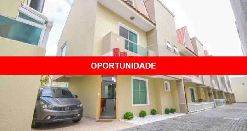 Sobrado em condomínio, com 3 quartos e 119m² construídos no bairro Portão