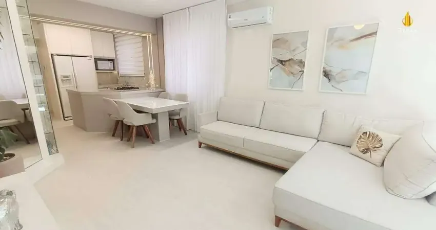 Apartamento diferenciado no edifício mirante das ondas em balneário camboriú