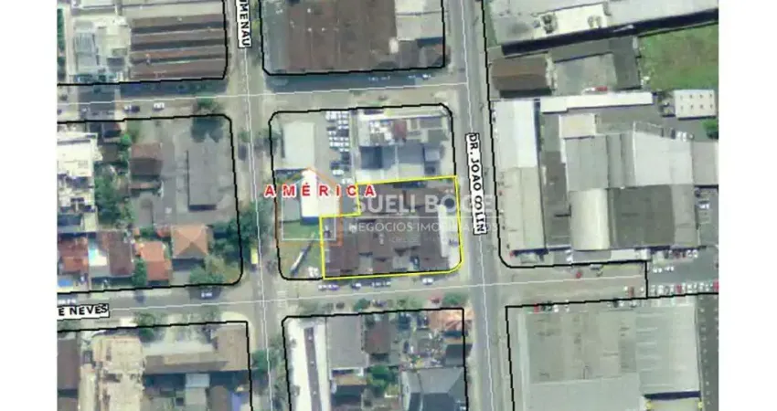 Terreno comercial à venda no América, Joinville 