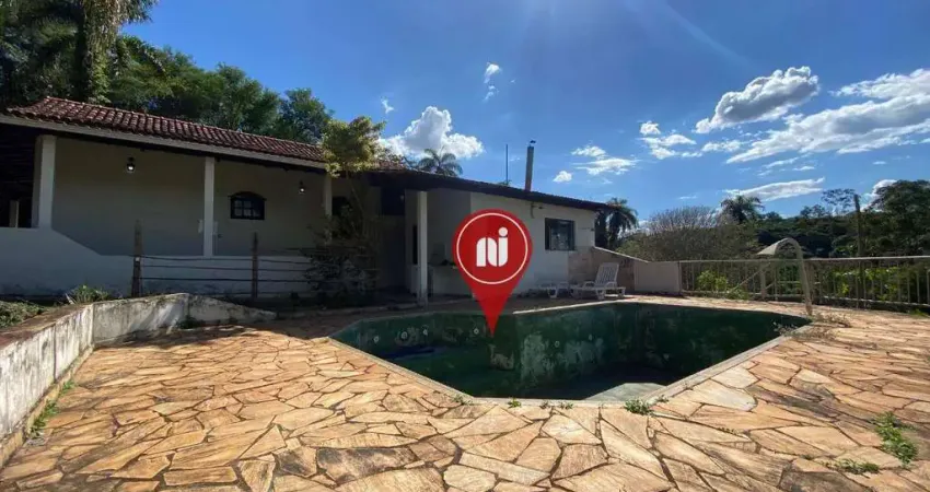 Sítio com 5 dormitórios à venda, 5000 m² por r$ 750.000,00 - coqueiro velho  - brumadinho/mg