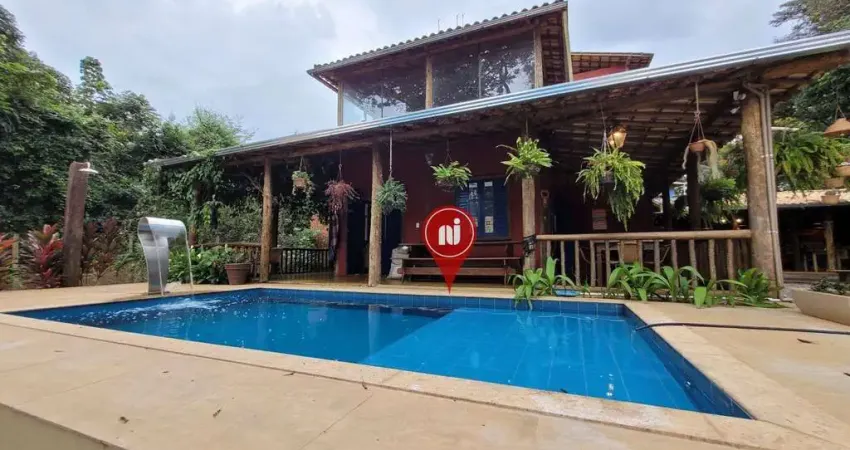 Pousada à venda, 636 m² por r$ 2.600.000,00 - palhano - brumadinho/mg