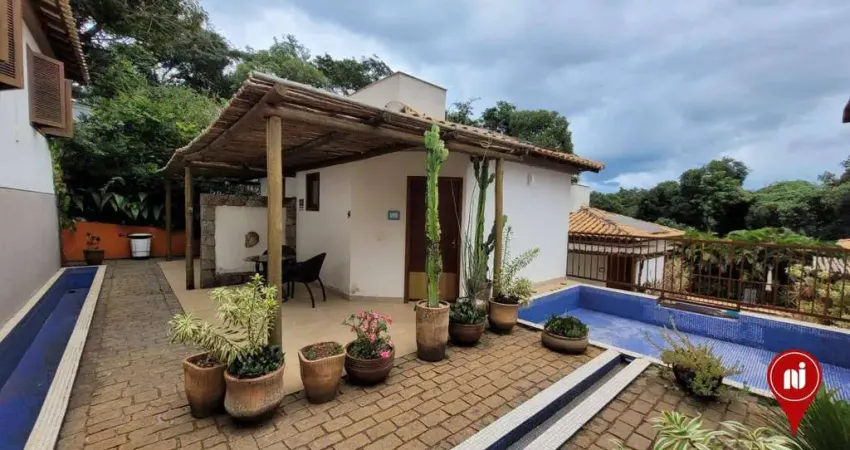 Pousada mobiliada com 12 dormitórios à venda, 1000 m² por r$ 2.700.000 - palhano - brumadinho/mg