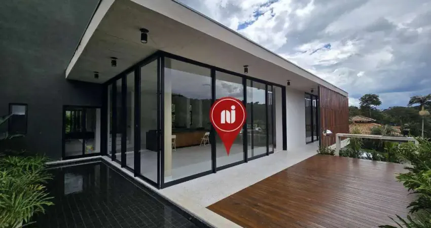 Casa com 4 dormitórios à venda, 353 m² por r$ 3.700.000,00 - retiro do chalé - brumadinho/mg
