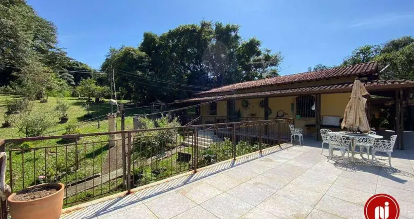 Sítio com 3 dormitórios à venda, 35000 m² por r$ 900.000,00 - aranha - brumadinho/mg