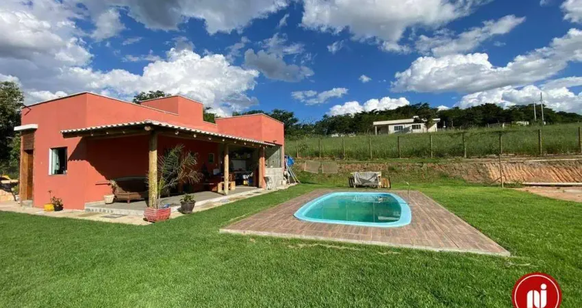 Casa com 3 dormitórios à venda, 140 m² por r$ 550.000,00 - condomínio tiradentes - brumadinho/mg