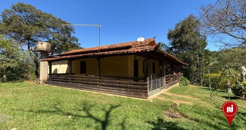 Sítio com 3 dormitórios à venda, 90750 m² por r$ 1.800.000,00 - aranha estância nevada - brumadinho/mg