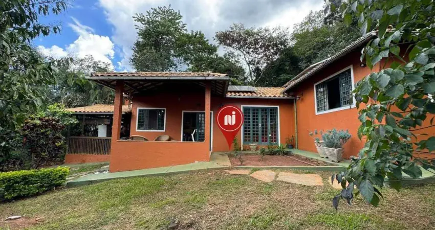 Casa com 3 dormitórios à venda, 300 m² por r$ 1.000.000,00 - condomínio da aldeia da cachoeira das pedras - brumadinho/mg