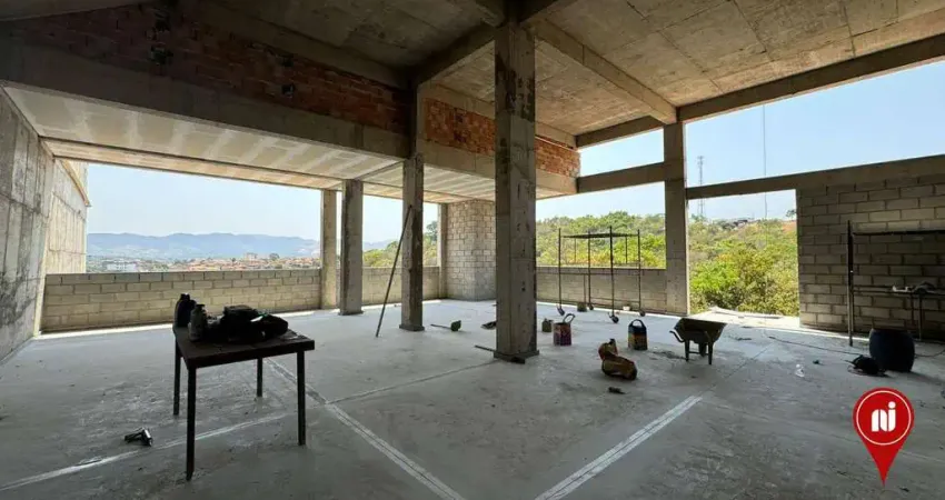 Galpão para alugar, 197 m² por r$ 2.500,00/mês - aurora - brumadinho/mg