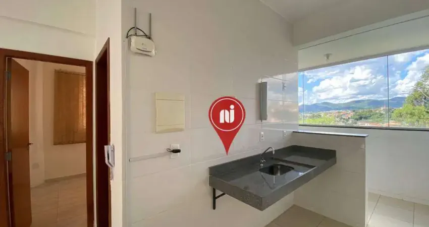 Apartamento com 2 dormitórios para alugar, 45 m² por r$ 1.900,00/mês - planalto - brumadinho/mg