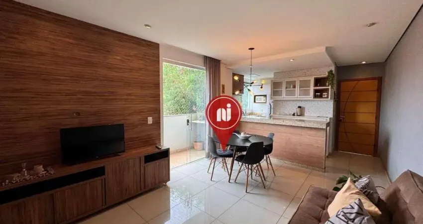 Apartamento com 3 dormitórios à venda, 80 m² por r$ 500.000,00 - lourdes - brumadinho/mg