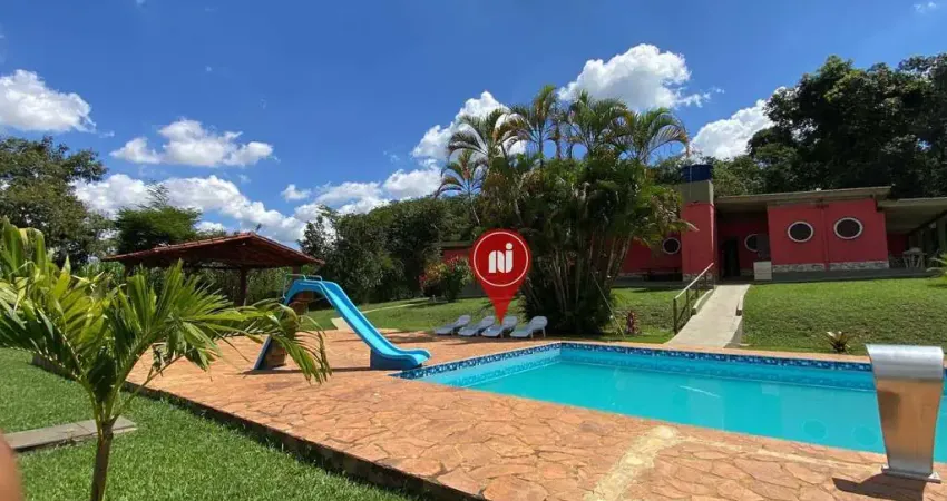 Sítio com 5 dormitórios para alugar, 40000 m² por r$ 7.000,00/mês - córrego fundo - brumadinho/mg