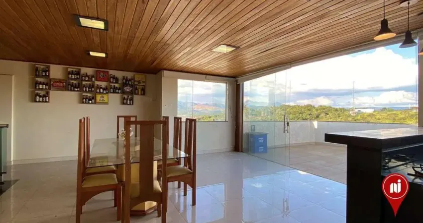 Cobertura com 3 dormitórios à venda, 116 m² por r$ 540.000,00 - regina célia - brumadinho/mg
