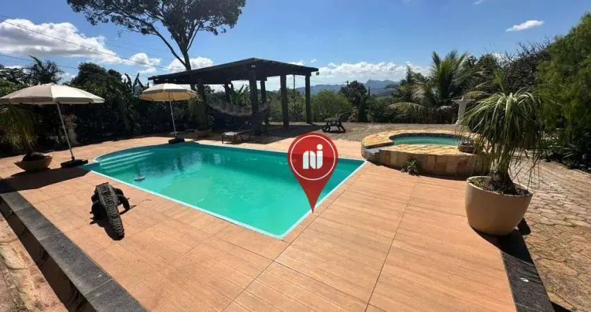 Casa com 2 dormitórios à venda, 250 m² por r$ 650.000,00 - condomínio quintas do rio manso - brumadinho/mg