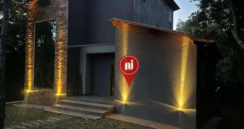 Casa com 3 dormitórios à venda, 306 m² por r$ 1.530.000,00 - condomínio da aldeia da cachoeira das pedras - brumadinho/mg