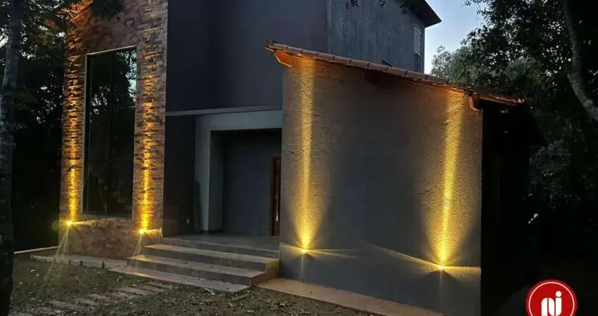 Casa com 3 dormitórios à venda, 306 m² por r$ 1.530.000,00 - condomínio da aldeia da cachoeira das pedras - brumadinho/mg