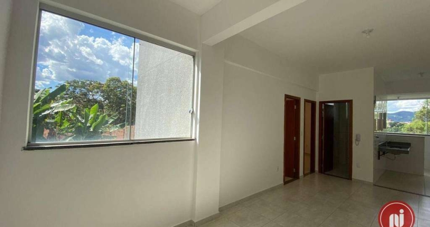 Apartamento com 2 dormitórios para alugar, 60 m² por R$ 2.200,00/mês - Planalto II - Brumadinho/MG