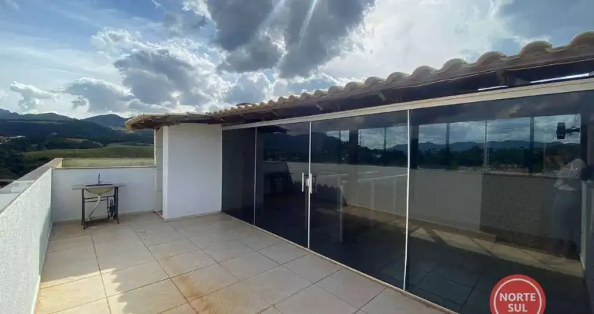 Cobertura com 2 dormitórios para alugar, 100 m² por R$ 1.710,00/mês - Residencial Bela Vista - Brumadinho/MG